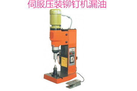 伺服壓裝鉚釘機漏油的原因有哪些？